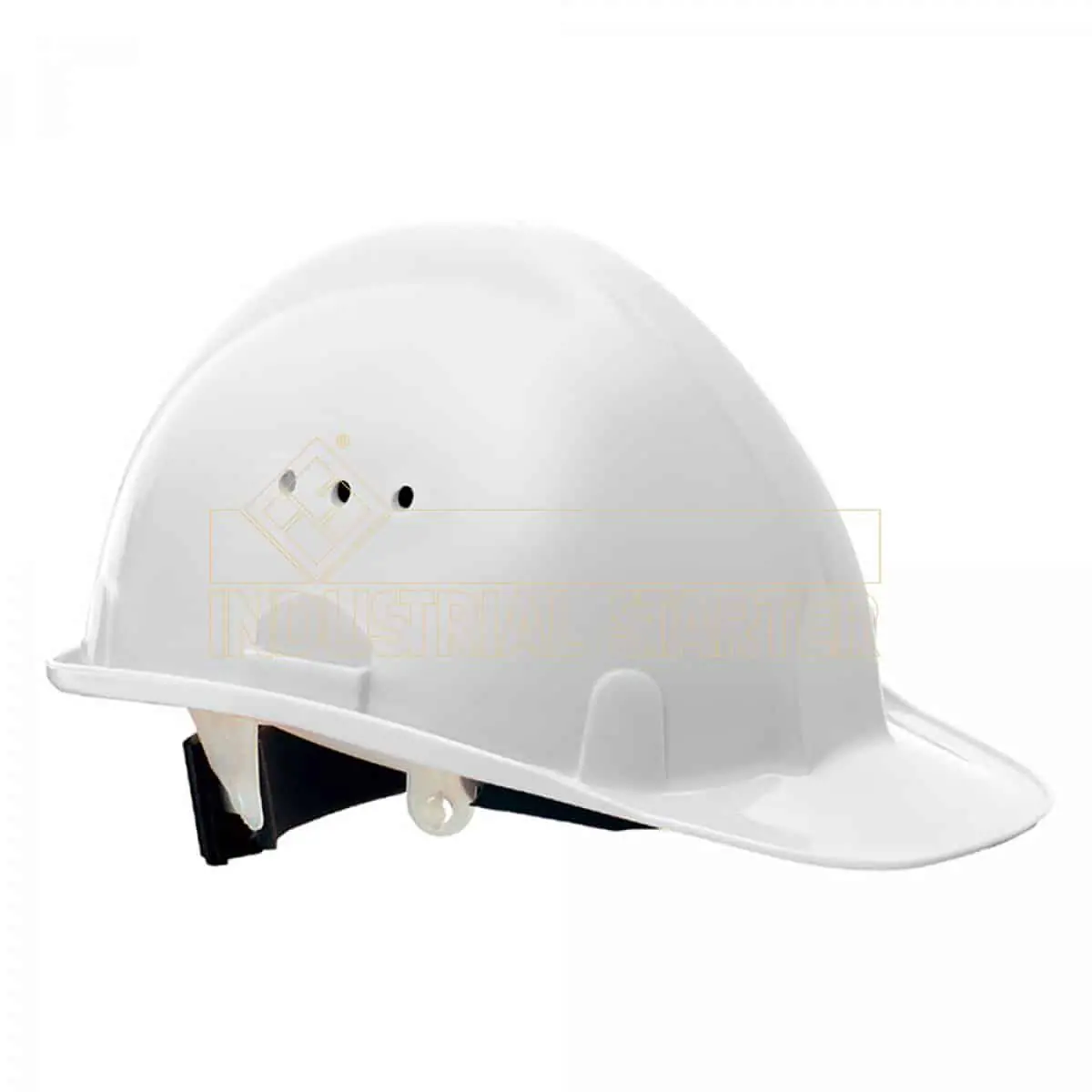 09028A_050 Casco de seguridad ventilado Issaline Falco en polietileno HD-UV con arnés de ajuste automático RBR Suministros