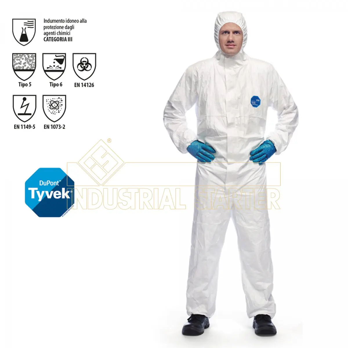 BUZO DESECHABLE TYVEK® 500 XPERT 1101203 DuPont.