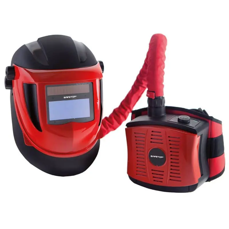 Equipo respiración asistida AIRSHELL TH3 con pantalla de soldar autooscurecible RBR Suministros