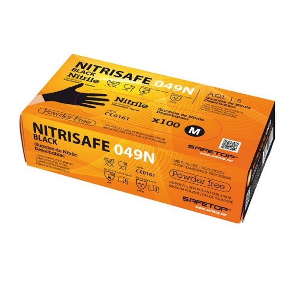 nitrisafe-black-guante-desechable-negropack-100-ud