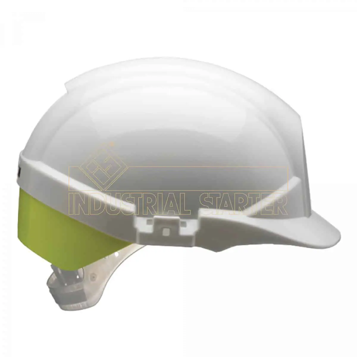Casco de seguridad Centurion Reflex ventilado blanco con banda reflectante de alta visibilidad RBR Suministros