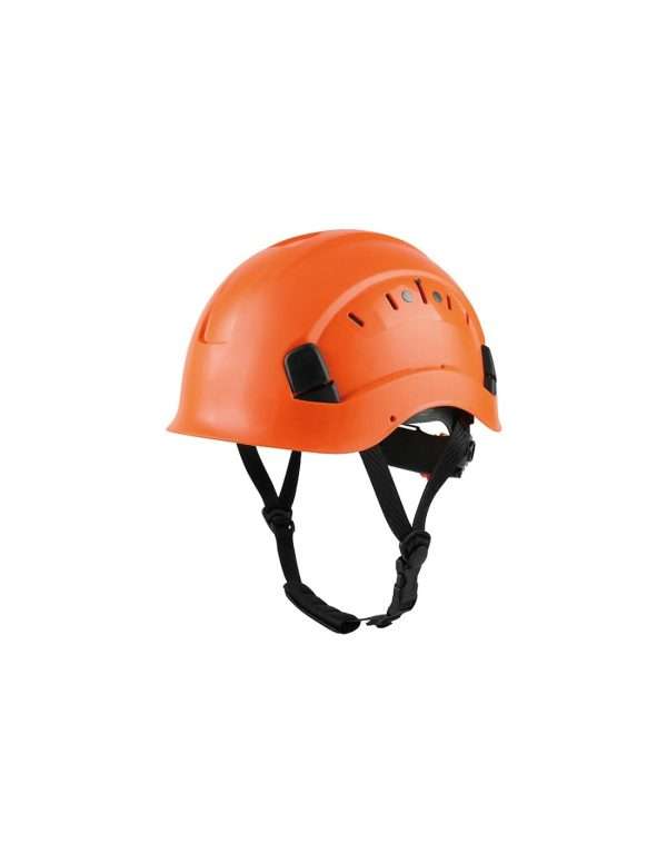Casco industrial ventilado CLIMBEX VENT en color blanco con barboquejo ajustable RBR Suministros