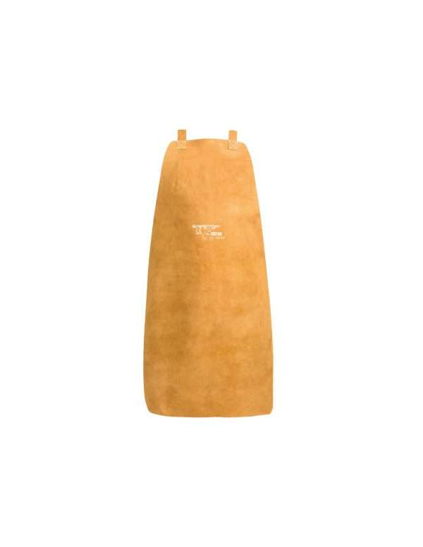 Delantal de cuero para soldadura profesional serie Best de 90x60 cm con costuras de hilo Kevlar RBR Suministros